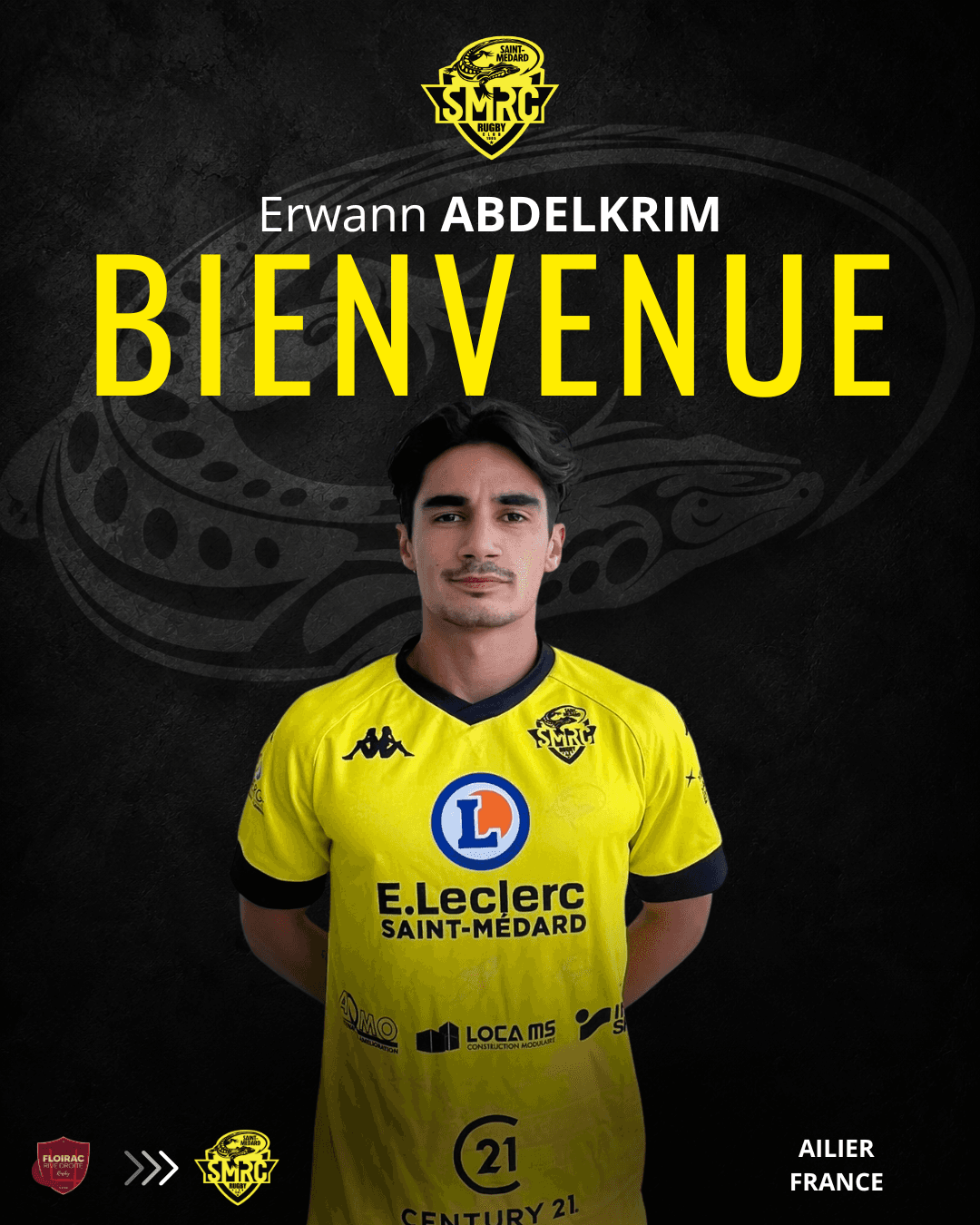 RECRUE : ERWANN ABDELKRIM